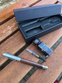 Chrismtass Gift Set Wood Fountain Pen | Unique Dad Gift for Christmas, Teachers, or Corporate Use Gift Idea Unique Gift for Him