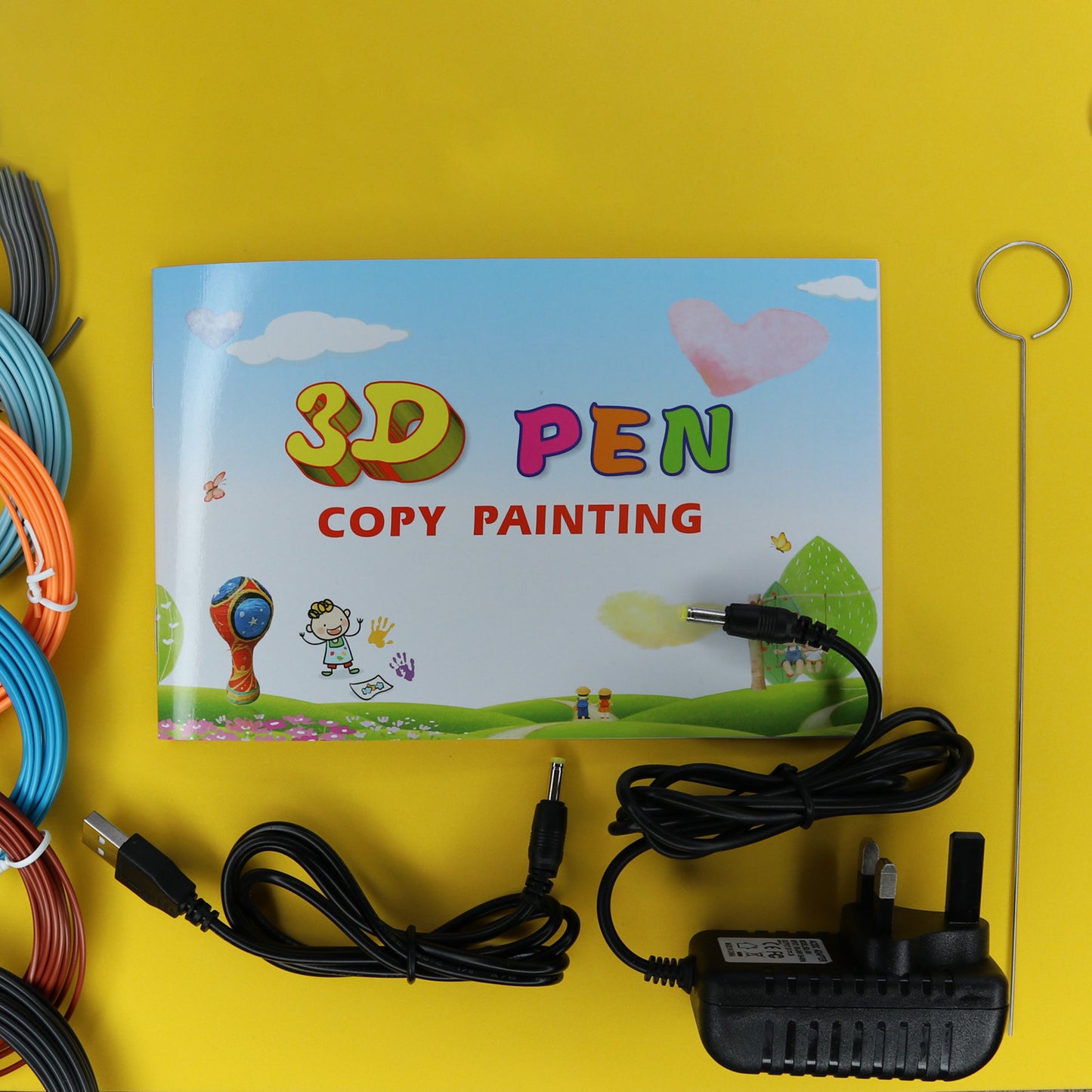 3D Pen Drawing Set - 20 Colors 355+ Feet Filament